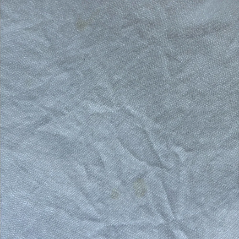 Restoration Hardware White Linen & Cotton Duvet Cover